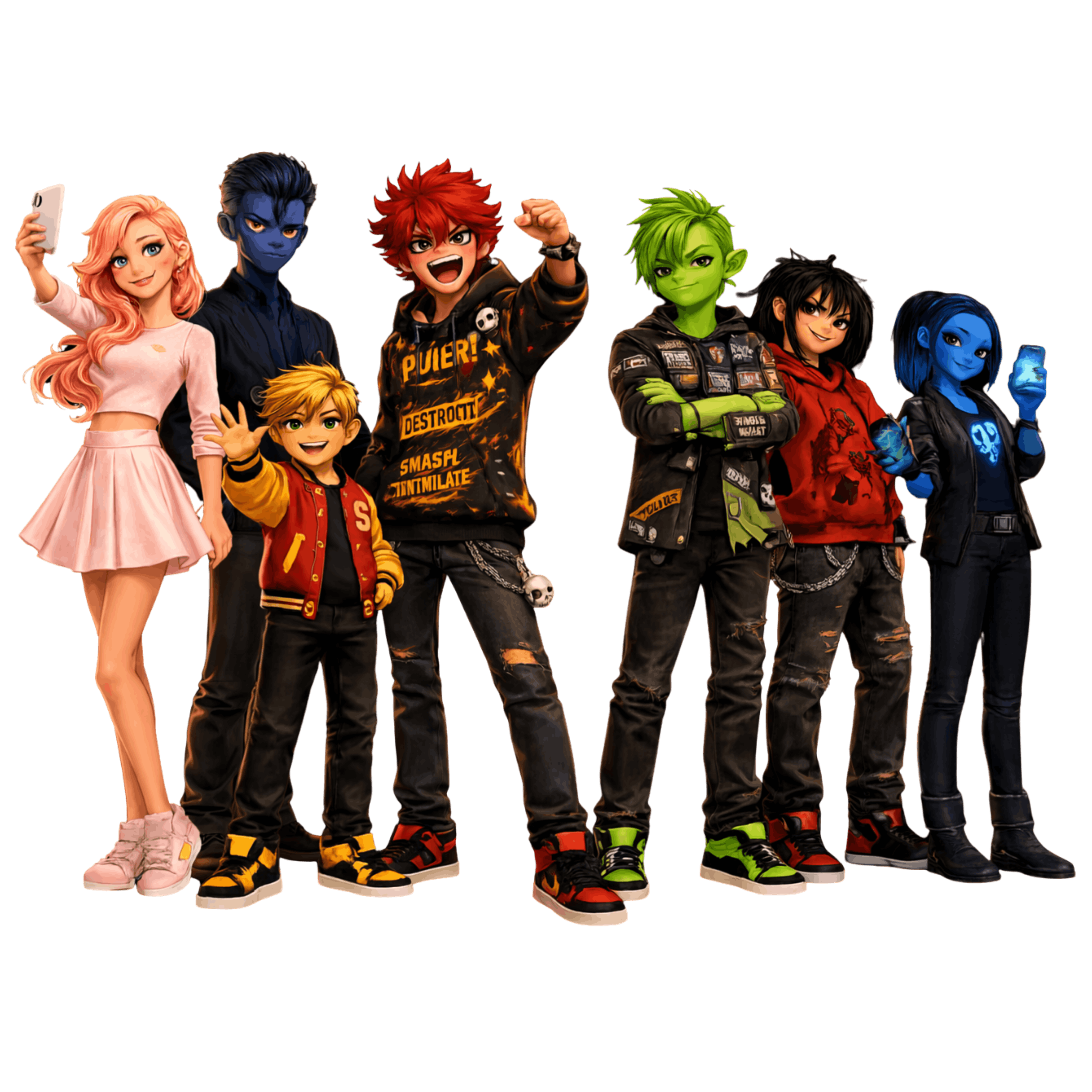 Monster character group